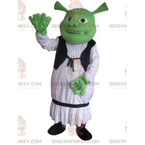 BIGGYMONKEY™ maskotkostume af Walt Disneys Shrek the Ogre -