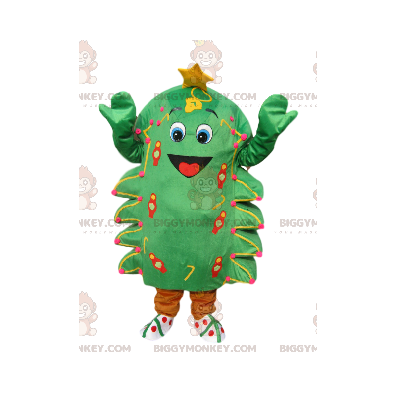 Costume de mascotte BIGGYMONKEY™ d'oiseau vert de Taille L (175-180 CM)