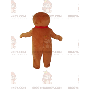 Costume de mascotte BIGGYMONKEY™ de bonhomme pain d'épice avec