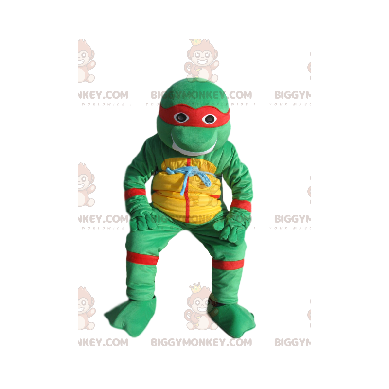 Hiipivä Leonardo BIGGYMONKEY™ maskottiasu, Teenage Mutant Ninja Hiipivä Leonardo BIGGYMONKEY™ maskottiasu, Teenage Mutant Ninja