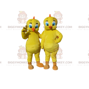 Duo de Costume de mascotte BIGGYMONKEY™ de Titi, du cartoon