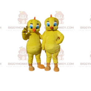 Tweety BIGGYMONKEY™ Mascot Costume Duo, from cartoon Tweety &