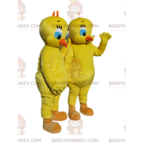Tweety BIGGYMONKEY™ mascottekostuum Duo, uit de tekenfilm
