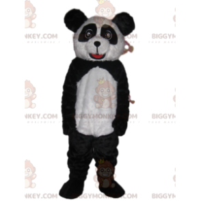 Kostium maskotka czarno-białej pandy BIGGYMONKEY™ z uroczymi oczami i pięknym uśmiechem - Maskotka Pandy - BiggyMonkey.com