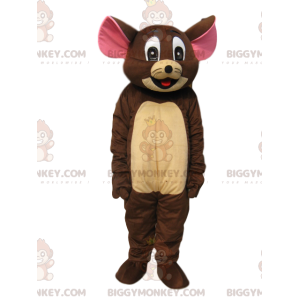 BIGGYMONKEY™ mascot costume of Jerry, the cute mouse from the