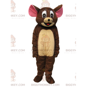 BIGGYMONKEY™ Maskottchenkostüm von Jerry, der süßen Maus aus