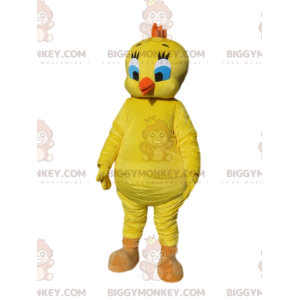 BIGGYMONKEY™ mascot costume of Tweety, the cartoon canary