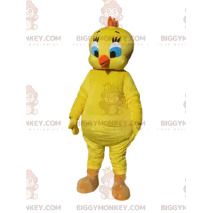 BIGGYMONKEY™ mascot costume of Tweety, the cartoon canary