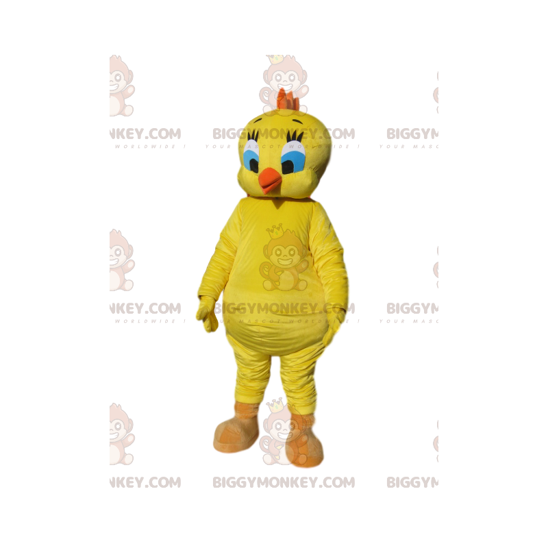 BIGGYMONKEY™ mascottekostuum van Tweety, de tekenfilmkanarie