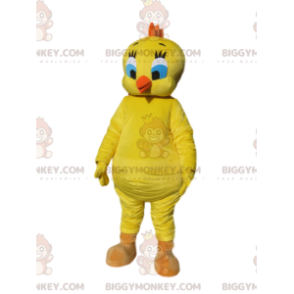 Traje de mascote BIGGYMONKEY™ de Tweety, o canário de desenho