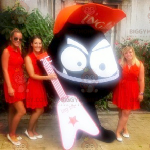 Costume da mascotte da piccolo mostro nero BIGGYMONKEY™ -