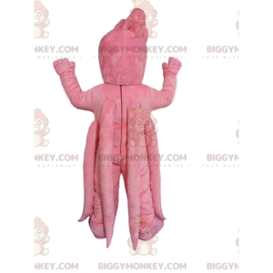 Costume de mascotte BIGGYMONKEY™ de pieuvre rose géante et son