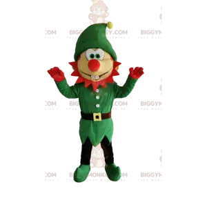 Κοστούμι μασκότ Comic Leprechaun BIGGYMONKEY™ με πράσινο