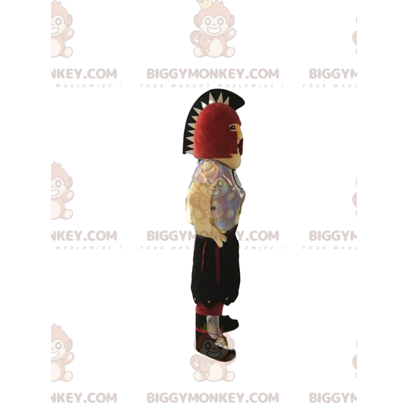 Warrior BIGGYMONKEY™ maskotdräkt med romersk hjälm och Warrior BIGGYMONKEY™ maskotdräkt med romersk hjälm och