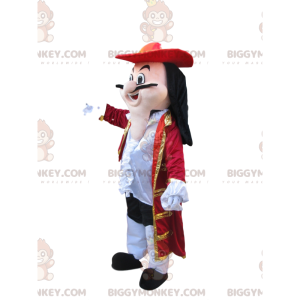 Captain Hooks BIGGYMONKEY™ Maskottchen-Kostüm mit prächtigem