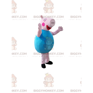 Peppa Pigs lillebror George Pig BIGGYMONKEY™ maskotdräkt -
