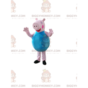 Peppa Pigs lillebror George Pig BIGGYMONKEY™ maskotdräkt -