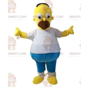 Costume da mascotte BIGGYMONKEY™ di Homer Simpson. Costume da