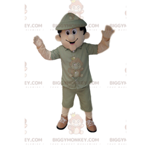 Costume de mascotte BIGGYMONKEY™ d'homme avec une tenue de