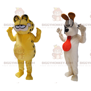 BIGGYMONKEY™ Mascot Costume Duo af Garfield og Odie the Dog! -
