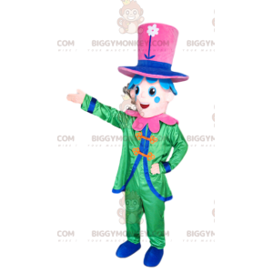 Disfraz de mascota del personaje sonriente BIGGYMONKEY™ con