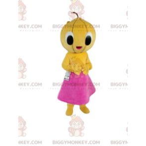 Kostium maskotki Melon BIGGYMONKEY™ ze spódnicą w kolorze