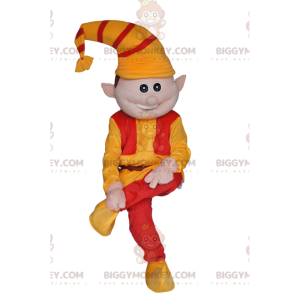 Costume de mascotte BIGGYMONKEY™ de lutin rigolo avec un