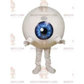 Eye BIGGYMONKEY™ Mascot Costume with Electrifying Blue Iris -