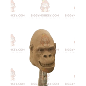 Brown Gorilla BIGGYMONKEY™ Mascot Costume Head. Gorilla costume