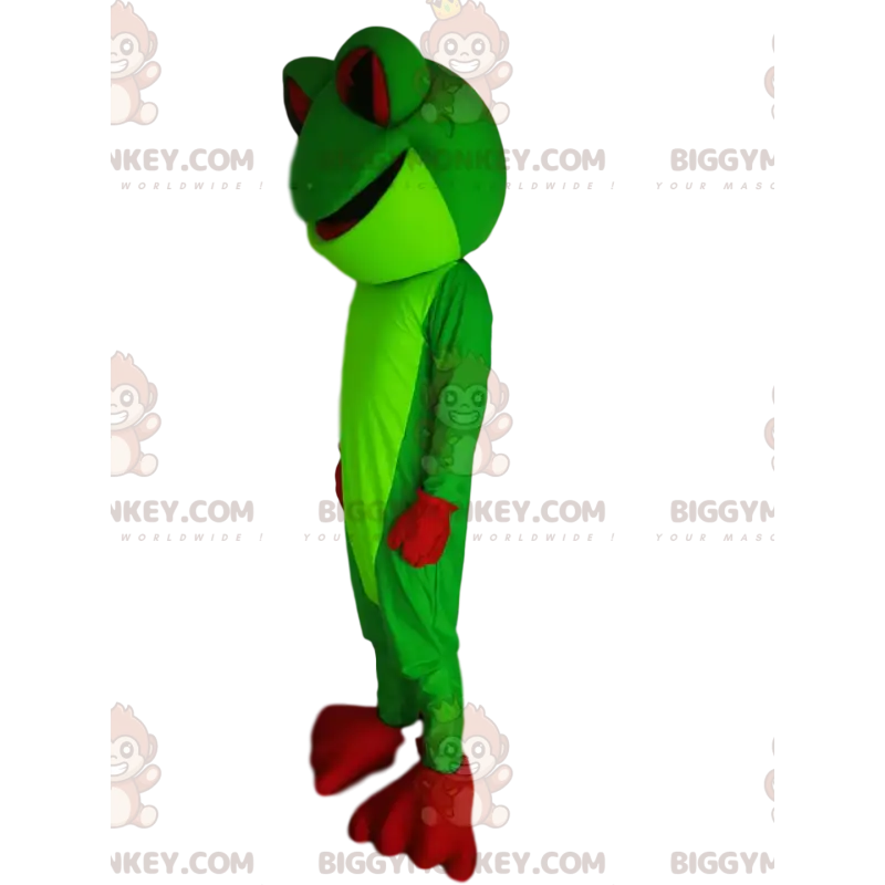 Neon green frog model with red eyes and paws – Biggymonkey.com Neon green frog model with red eyes and paws – Biggymonkey.com