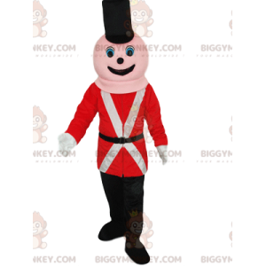 Costume de mascotte BIGGYMONKEY™ de soldat de la Garde Royale.