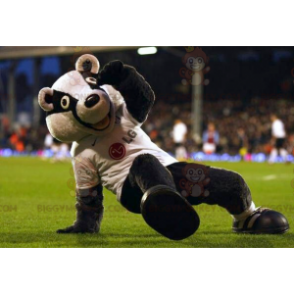 Raccoon Black and White Bear BIGGYMONKEY™ Mascot Costume -
