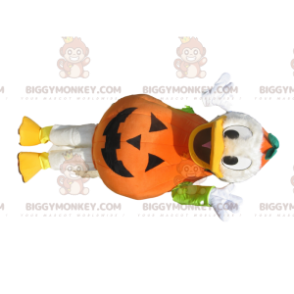 Donald's BIGGYMONKEY™ Mascot Costume with Pumpkin Outfit -