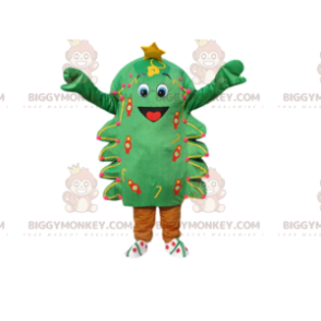 Sehr glücklicher kleiner grüner Baum mit Stern BIGGYMONKEY™