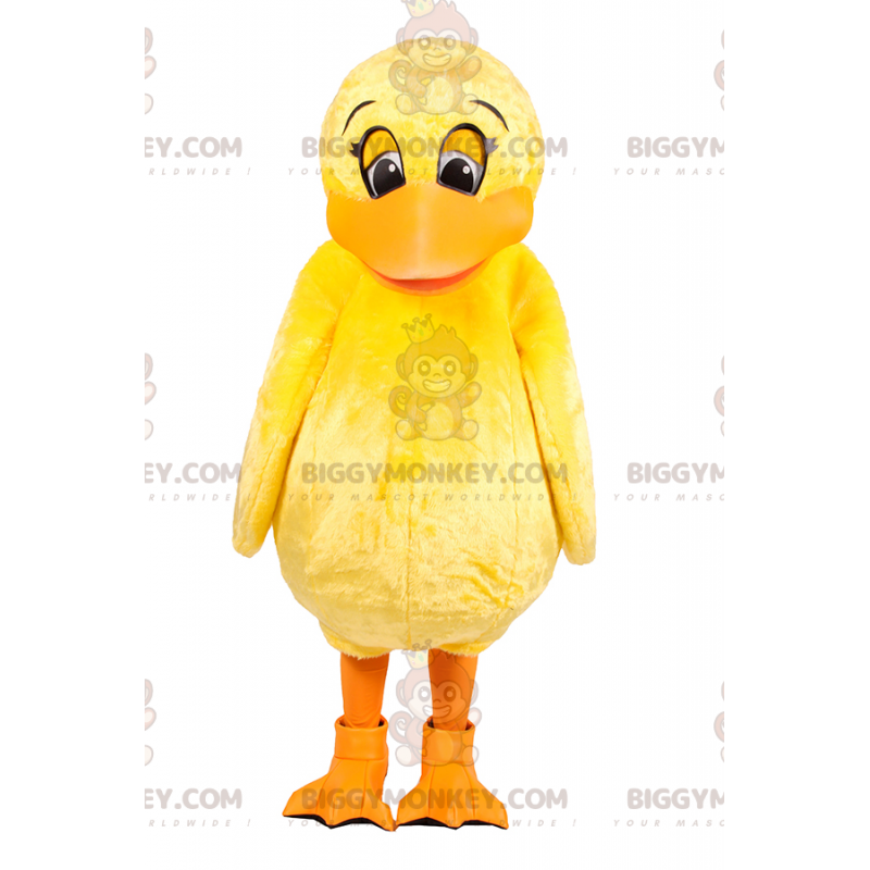 BIGGYMONKEY™ Rozkošný kostým maskota žlutého kuřátka – BIGGYMONKEY™ Rozkošný kostým maskota žlutého kuřátka –