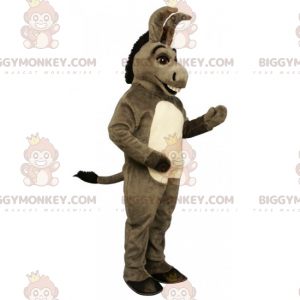 Gray and Black Donkey BIGGYMONKEY™ Mascot Costume -
