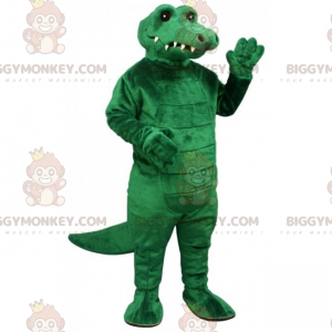 Tierisches BIGGYMONKEY™-Maskottchen-Kostüm – Krokodil -