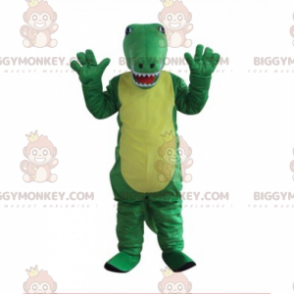 Costume de mascotte BIGGYMONKEY™ animaux - Crocodile bicolore -