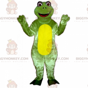 Tierisches BIGGYMONKEY™-Maskottchen-Kostüm – Frosch -