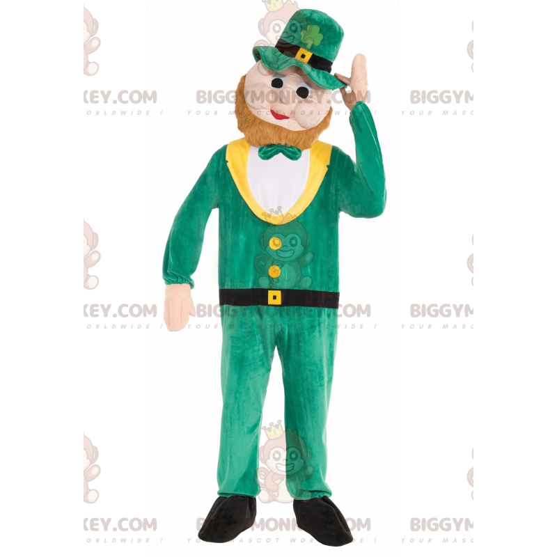 Bearded Man BIGGYMONKEY™ Mascot Costume - Saint Patrick's Day
