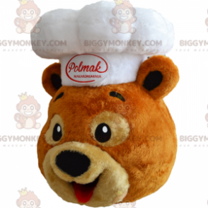 Animal BIGGYMONKEY™ Mascot Costume - Chef Bear Bear –