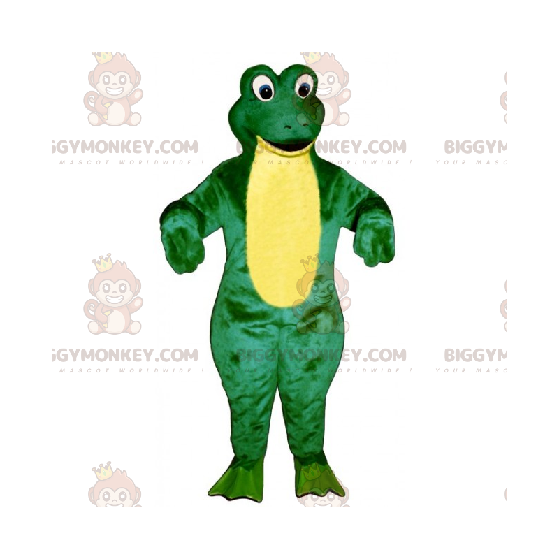 Traje de mascote de animal aquático BIGGYMONKEY™ - Sapo – Traje de mascote de animal aquático BIGGYMONKEY™ - Sapo –