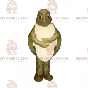 Costume de mascotte BIGGYMONKEY™ de tortue ninja avec un bandeau rouge