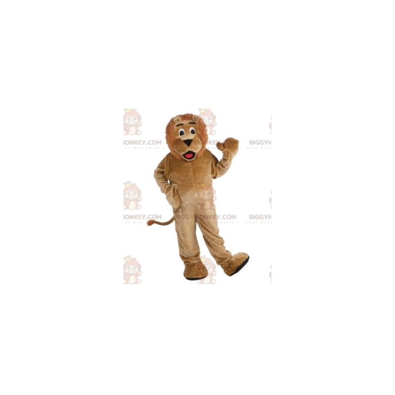 Volledig aanpasbare bruine leeuw BIGGYMONKEY™ mascottekostuum - Volledig aanpasbare bruine leeuw BIGGYMONKEY™ mascottekostuum -