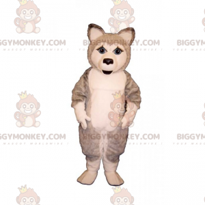 Στολή μασκότ ζώων BIGGYMONKEY™ Ice Floe Animals - Husky Puppy - Μασκότ σκυλιών - BIGGYMONKEY_014738 - BiggyMonkey.com