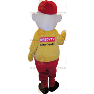BIGGYMONKEY™ Animals of the Bass Yard Mascot Costume - Big Hen
