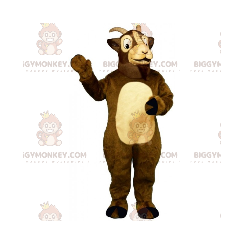 Costume de mascotte BIGGYMONKEY™ animaux de la ferme - Bélier - Costume de mascotte BIGGYMONKEY™ animaux de la ferme - Bélier -
