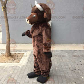 BIGGYMONKEY™ Farm Animal Mascot Costume - Buffalo -