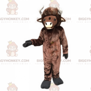 BIGGYMONKEY™ Farm Animal Mascot Costume - Buffalo -