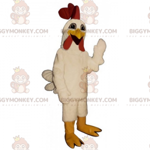 BIGGYMONKEY™ Farm Animal -maskottiasu - kana - Kanan maskotit - Kukot - Kanat - BIGGYMONKEY_014768 - BiggyMonkey.com